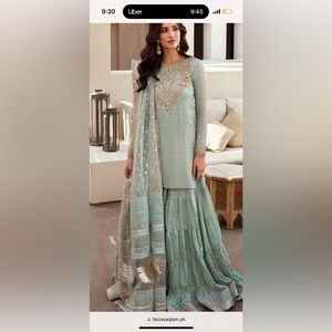 Faiza Saqlain 3 piece suit